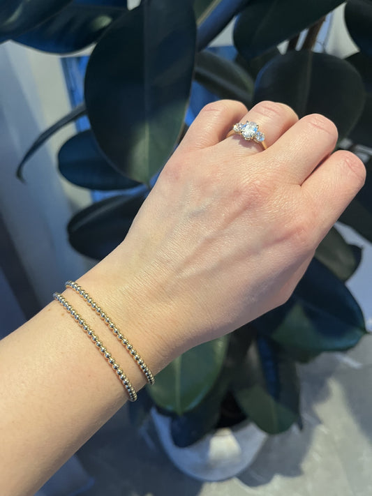 Guldarmbånd med kugler